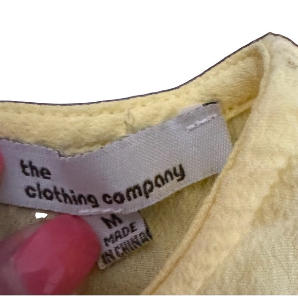 The Clothing Company Silk Blend Tiered Ruffle Dress Size Medium - Picture 8 of 9